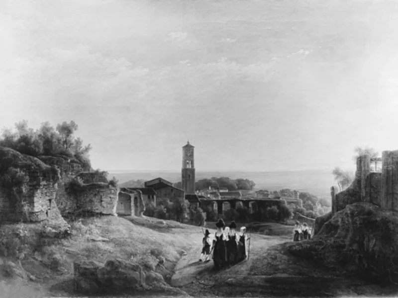 1798-Hans Salomom Ziegler - Albano